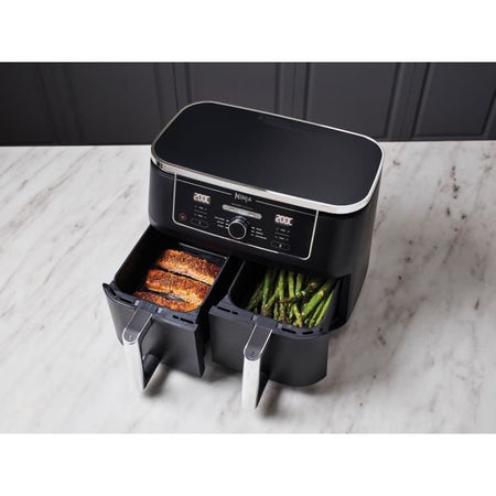NINJA - Foodi Max - AF400EU - Friggitrice senza olio DualZone? - 2470W - 7,6L - 2 cassetti di cottura - 6 modalità di cottura