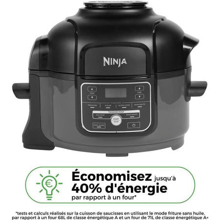 NINJA - OP100EU - Foodi MINI 6-in-1 Multicooker, 4,7L - 6 modalità di cottura
