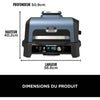 Barbecue elettrico con affumicatore e termosonda - NINJA - Woodfire Pro Connect XL - OG901EU - Pellet per legna da ardere