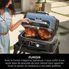 Barbecue elettrico con affumicatore e termosonda - NINJA - Woodfire Pro Connect XL - OG901EU - Pellet per legna da ardere