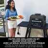 Barbecue elettrico e affumicatore con termometro - NINJA - Woodfire Pro XL - OG850EU - Barbecue da esterno e friggitrice ad aria
