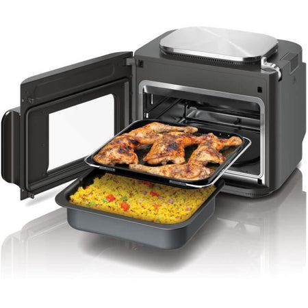 Multicooker combinato, forno e friggitrice senza olio - NINJA - SFP700EU - 12 in 1 - 1780 W - Grigio