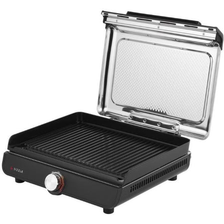 Griglia e plancha da interno - NINJA - Sizzle GR101EU - 34 x 8 x 13,5 cm - Nero