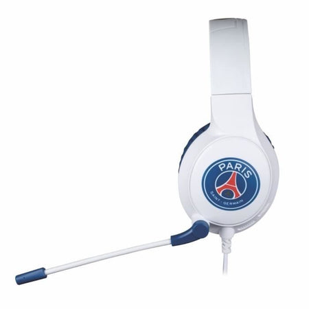 Cuffie da gioco cablate - KONIX - PC, PS4, PS5, Switch, Xbox - Microfono 45 - Cavo 1,5 m - Bianco e blu