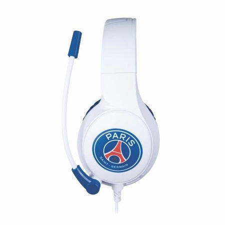 Cuffie da gioco cablate - KONIX - PC, PS4, PS5, Switch, Xbox - Microfono 45 - Cavo 1,5 m - Bianco e blu