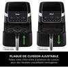 Friggitrice - NINJA - Max AF180EU - 2000 W - Nero - Temperatura variabile - Timer
