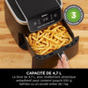 Friggitrice senza olio - NINJA - AF140EU - PRO - 4,7 L - 28,5 x 36 x 26,5 cm - Nero