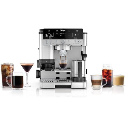 Cafetera - NINJA - ES601EU Luxe Premier - 1650 W - 2 Litros - Acero inoxidable