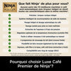 Cafetera - NINJA - ES601EU Luxe Premier - 1650 W - 2 Litros - Acero inoxidable