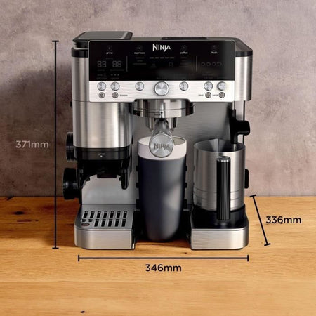 Cafetera - NINJA - ES601EU Luxe Premier - 1650 W - 2 Litros - Acero inoxidable