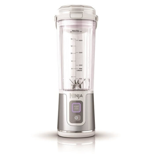 Frullatore portatile Ninja Blast - BC150EUWH - Ciotola da 530 ml - Durata della batteria 2 ore - Senza fili - Senza BPA - Bianco