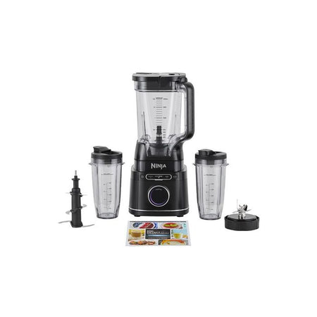 Frullatore Ninja Detect Power Blender Pro 1200W - 2 in 1 - 2L - 15 modalità - 10 velocità - Nero