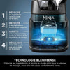 Frullatore Ninja Detect Power Blender Pro 1200W - 2 in 1 - 2L - 15 modalità - 10 velocità - Nero