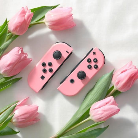 Coppia di controller Joy-Con rosa pastello per Nintendo Switch