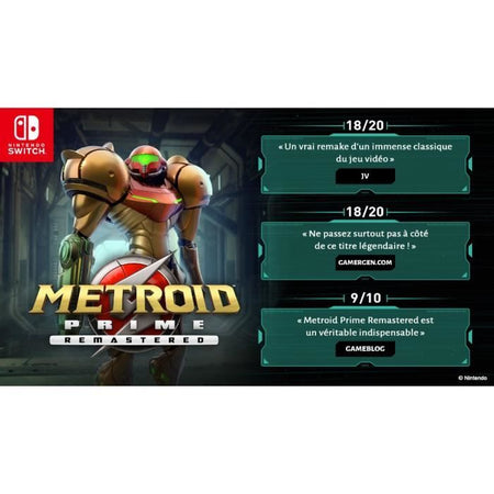 Metroid Prime Remastered - Standard Edition Nintendo Switch Game