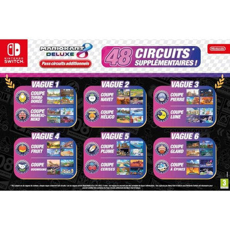 Set pass circuiti aggiuntivi Mario Kart 8 Deluxe - Edizione standard  Gioco per Nintendo Switch