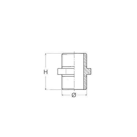 Nipless Da 3/4