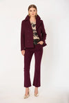 NO-NA' | Pantalone trombetta in velluto