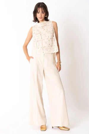 NO-NA' | Top ricamo cornely