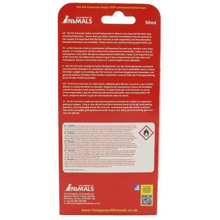 TYROL Pet corrector - Fischietto da addestramento - Suono dissuasivo - Risultati immediati - Per cani