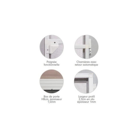 Mosquito porte a battente H2