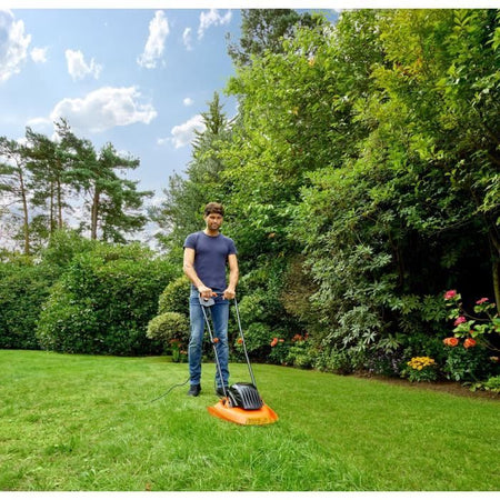 Recortadora de aire eléctrica con cojín de aire BLACK & DECKER 30cm - 1200 W - 6 cuchillas - BEMWH551-QS