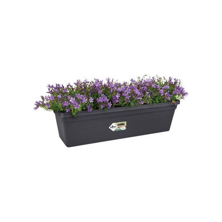 Nozioni di base ELHO Balconniere Green 40 - Esterno e balcone - L 16,5 x P 39 x H 13,7 cm - Soggiorno nero