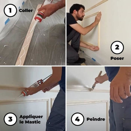 Cornice sagomata - NORDLINGER PRO - 20 x 60 cm - 42 x 14 mm - FSC 100%