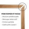 Cornice sagomata - NORDLINGER PRO - 50 x 60 cm - 42 x 14 mm - FSC 100%