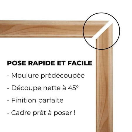 Cornice sagomata - NORDLINGER PRO - 50 x 60 cm - 42 x 14 mm - FSC 100%