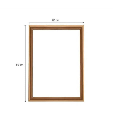 Cornice sagomata - NORDLINGER PRO - 80 x 60 cm - 42 x 14 mm - FSC 100%
