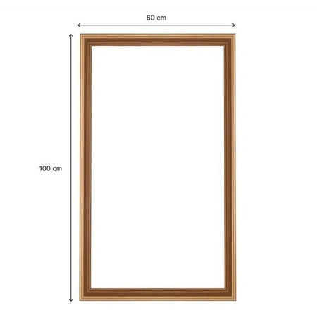 Cornice sagomata - NORDLINGER PRO - 100 x 60 cm - 42 x 14 mm - FSC 100%