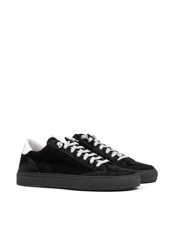 P448 Sneakers Soho-M nere scamosciate da uomo