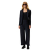 Pinko pantaloni donna pinko - pastasfoglia pantalone - blu da donna