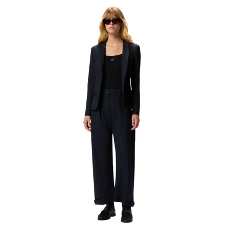Pinko pantaloni donna pinko - pastasfoglia pantalone - blu da donna