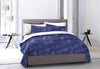 Set Copripiumino federe parure Copripiumino Stampa Digitale Cotone Made in Italy OCEANO BLU