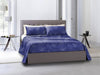 Set 2 federe coppia di federe stampa digitale 100% cotone, Made in Italy OCEANO BLU