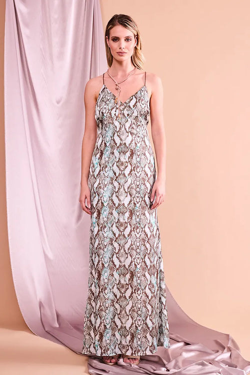 NUALY GLAMOUR | Abito pitone