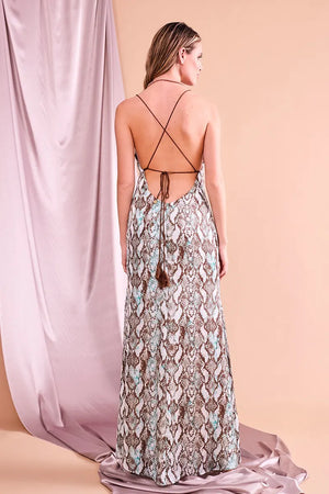 NUALY GLAMOUR | Abito pitone