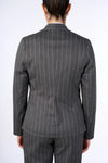 NUALY GLAMOUR | Giacca blazer gessato