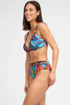 NURIA FERRER | Bikini top e slip alto coppa C Aida