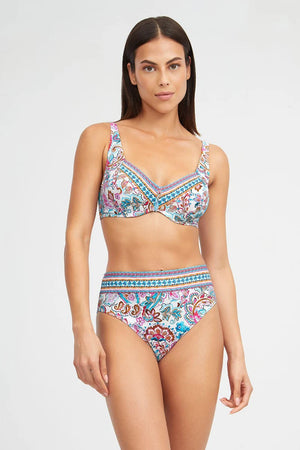 NURIA FERRER | Bikini top e slip alto coppa C Laia