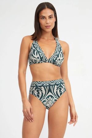 NURIA FERRER | Bikini top e slip alto coppa C Valeria