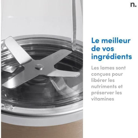 Licuadora Nutribullet NB907CP, 900 W, 0,9 L, color cobre