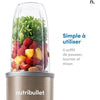 Licuadora Nutribullet NB907CP, 900 W, 0,9 L, color cobre