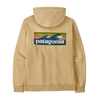 Felpa Patagonia Logo Uprisal hoodie beeswax tan