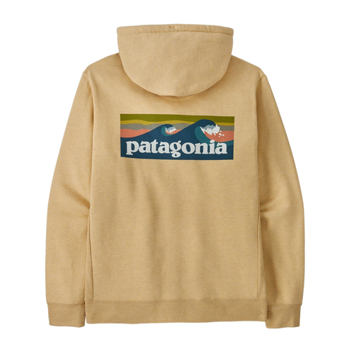 Felpa Patagonia Logo Uprisal hoodie beeswax tan