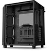 Caja semitorre - NZXT - H6 Flow - Doble cámara - Negra - 5 ventiladores incluidos