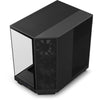 Caja semitorre - NZXT - H6 Flow - Doble cámara - Negra - 5 ventiladores incluidos