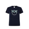 Pinko t-shirt donna pinko - quentin t-shirt jersey logo - blu da donna